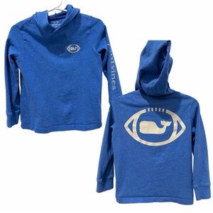 Vineyard Vines Kids Blue Whale Hoodie